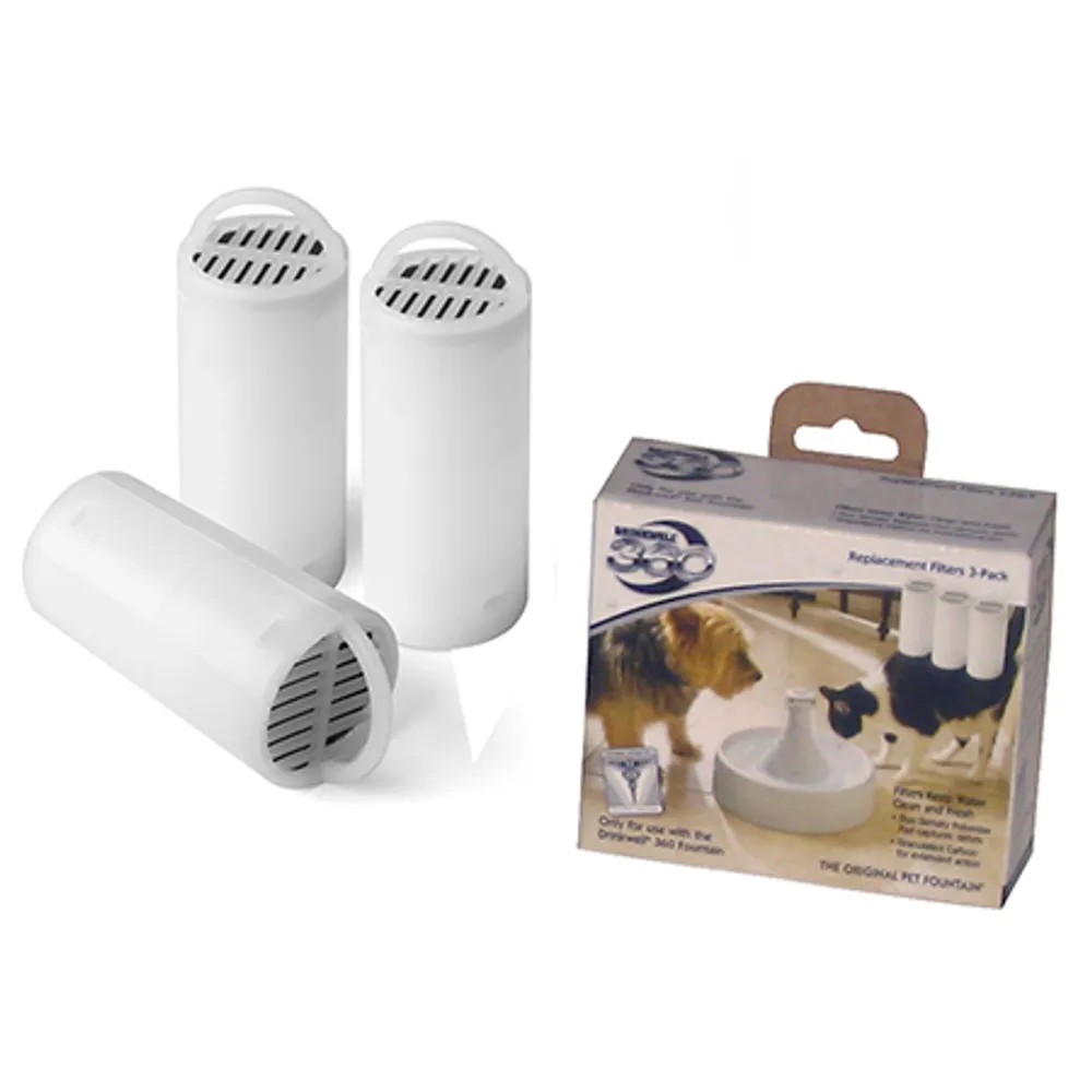 Filter til vannfontene Drinkwell 360 3stk