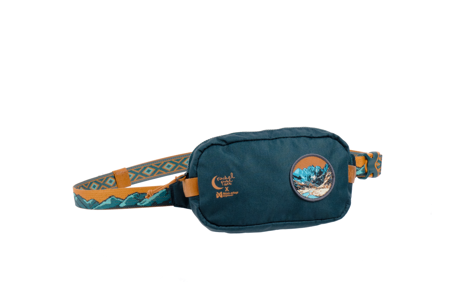 Trail quest fanny pack RP LTD, unisex, teal/oak, one size