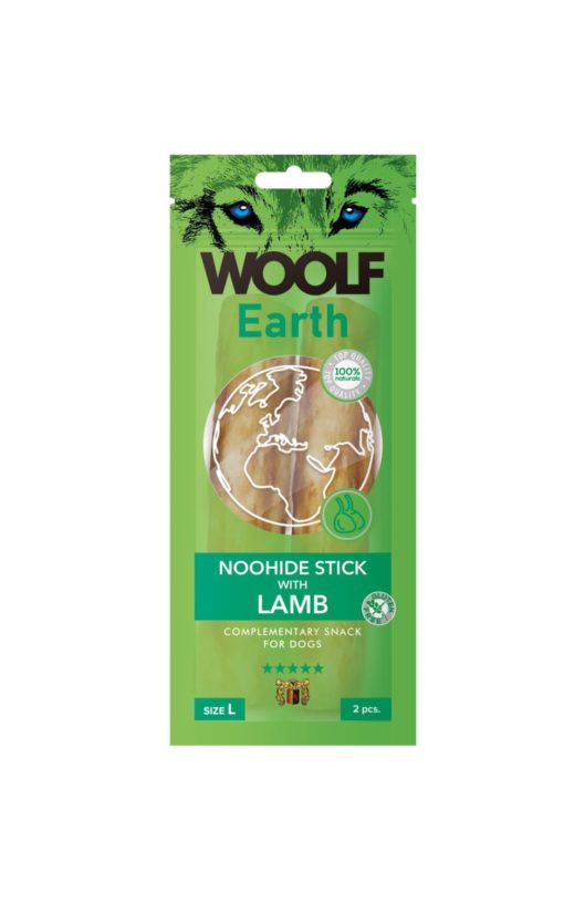 Woolf noohide L lam sticks 2 stk 13cm