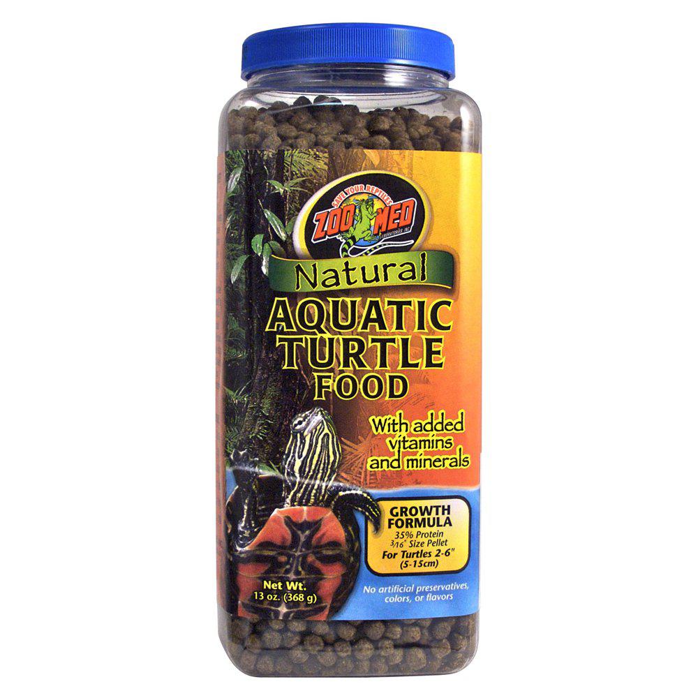 Zoo Med Natural Aquatic Turtle Food 369g Growth Formula