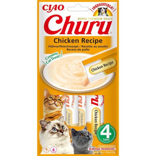 Churu Cat Chicken , hel eske 12 pakker à 4 stk.