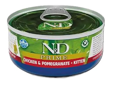 Farmina N&D Cat Prime Chicken & Pomegranate Kitten 80 gr