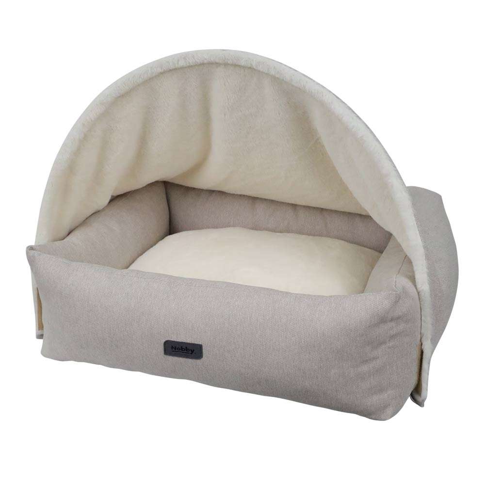 Hundeseng "ILANA" comfort bed with cave, 60 x 50 x 16 cm