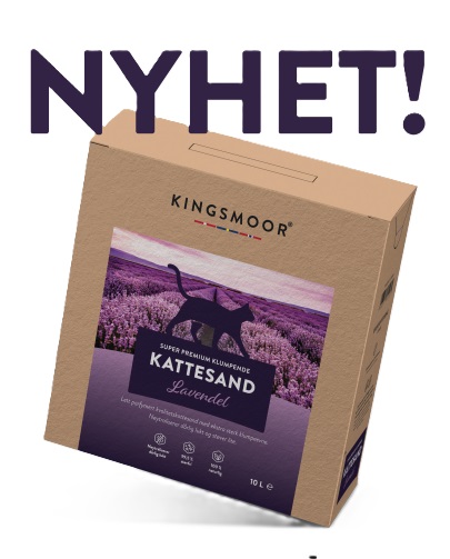 Kingsmoor Kattesand Lavendel
