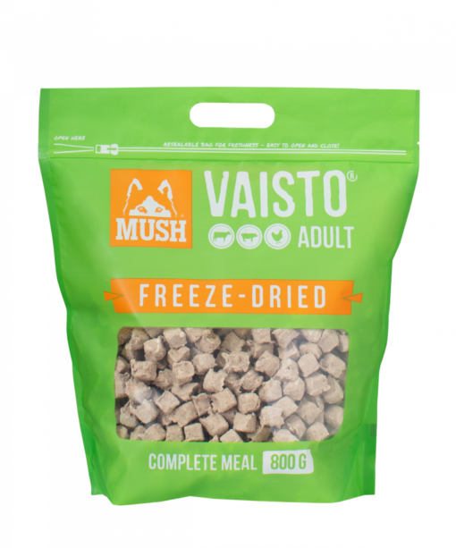 Mush Frysetørket Vaisto Green 800 g