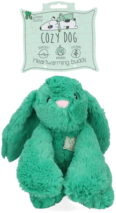 Cozy Dog Bunny Green, 30x20 cm