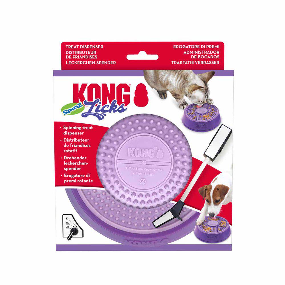 Kong Licks Spinz S 15x15x4cm