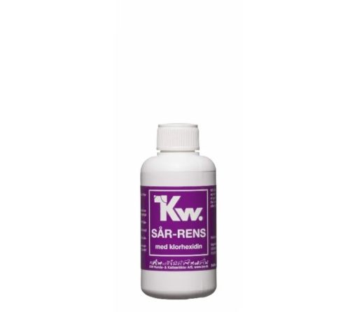 KW Sår-rens m. klorhexidin 100 ml.