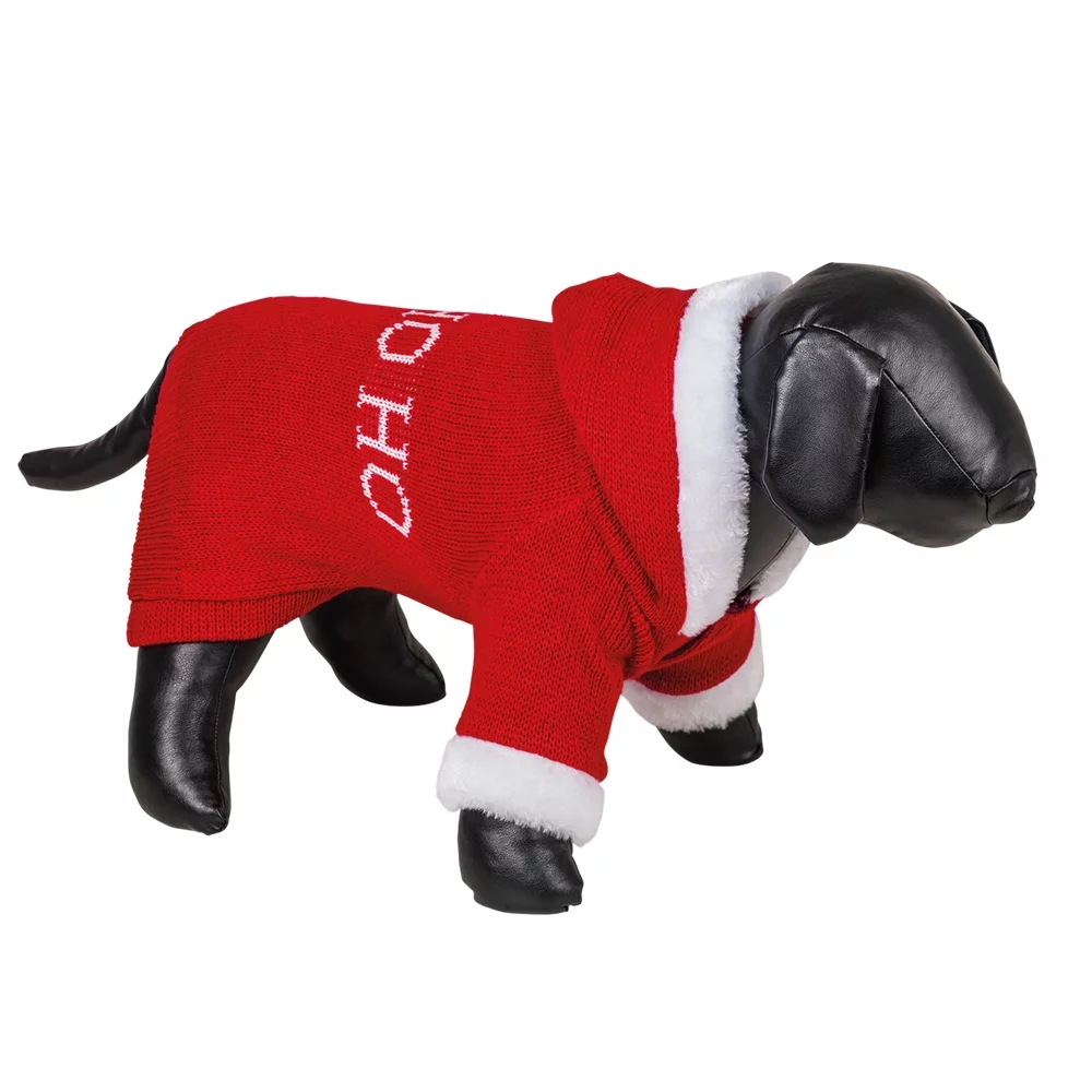 Jul Hundegenser "SANTA ROBE" Rød/Hvit | Flere størrelser (40-48)