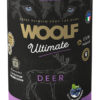 Woolf Ultimate Dog våtfôr - Deer with Blueberries 400g