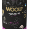 Woolf Ultimate Dog våtfôr - Duck with Coconut oil 400g