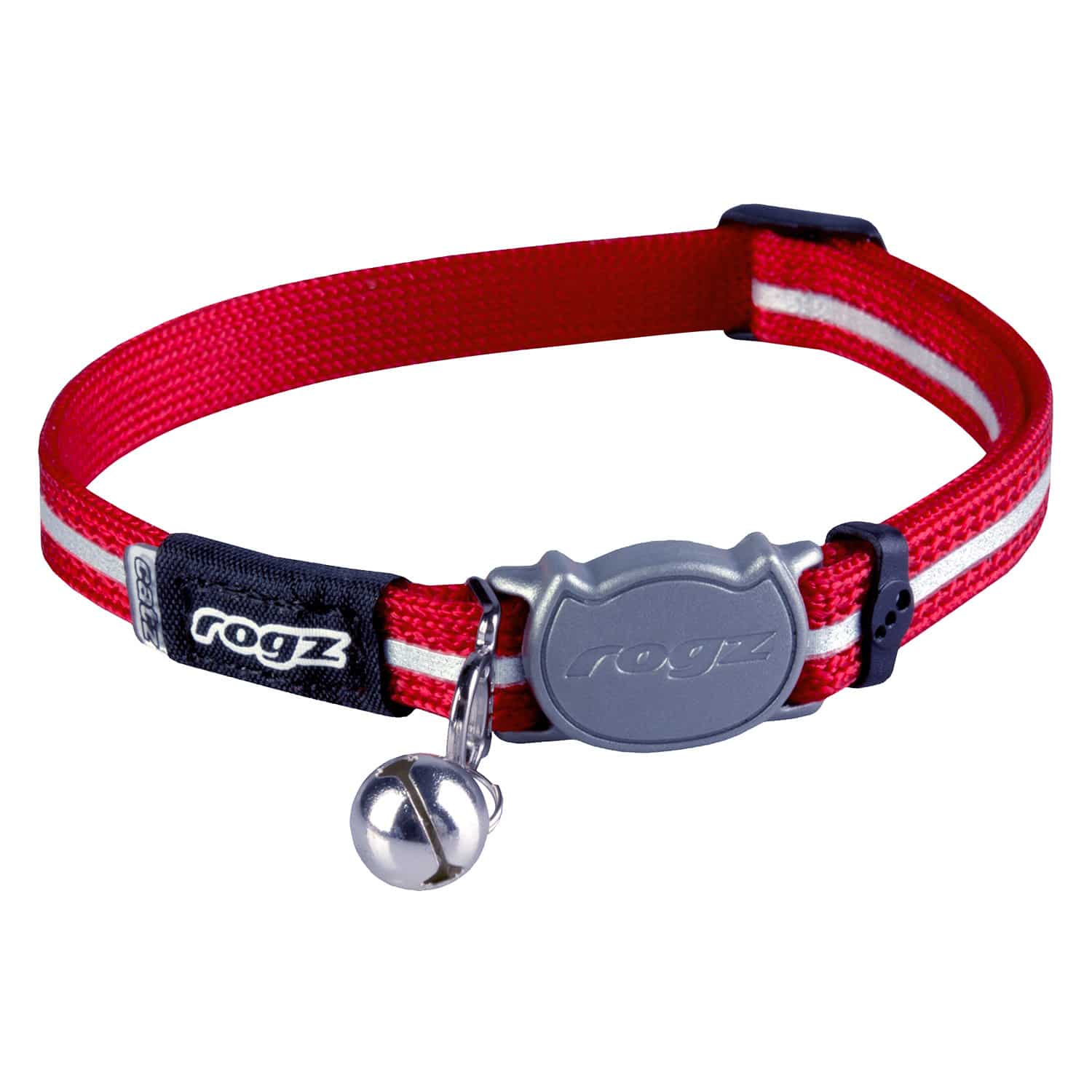 Rogz Alleycat Halsband XS Rødt