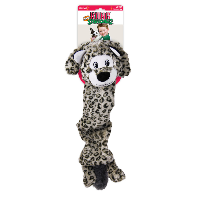 KONG Stretchezz Jumbo Snow Leopard, XL