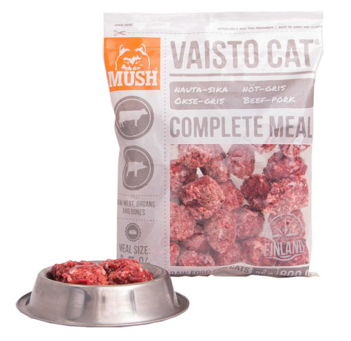 MUSH Vaisto® Cat Hvit (Okse-Gris) 0,8 kg