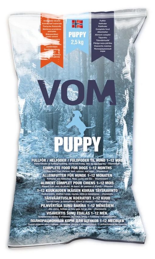 Vom Puppy Fullfôr Kjøttboller 2,5 kg