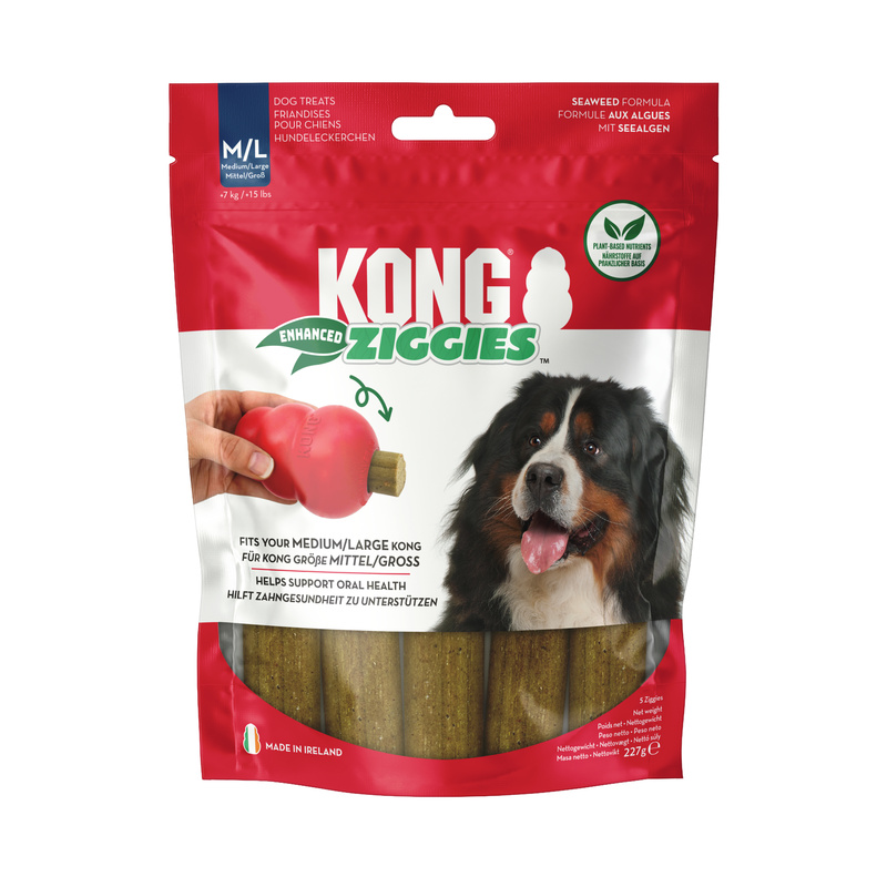 KONG Ziggies Enhanced Medium/Large 227g