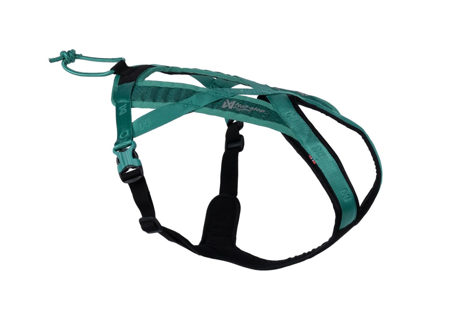 Non-stop Rush harness, unisex, teal | Flere størrelser