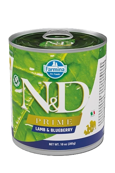 Farmina N&D Dog Prime Lamb & Blueberry 285 gr.