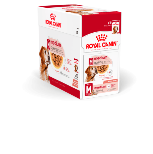 Royal Canin Medium Ageing Gravy 10x140g