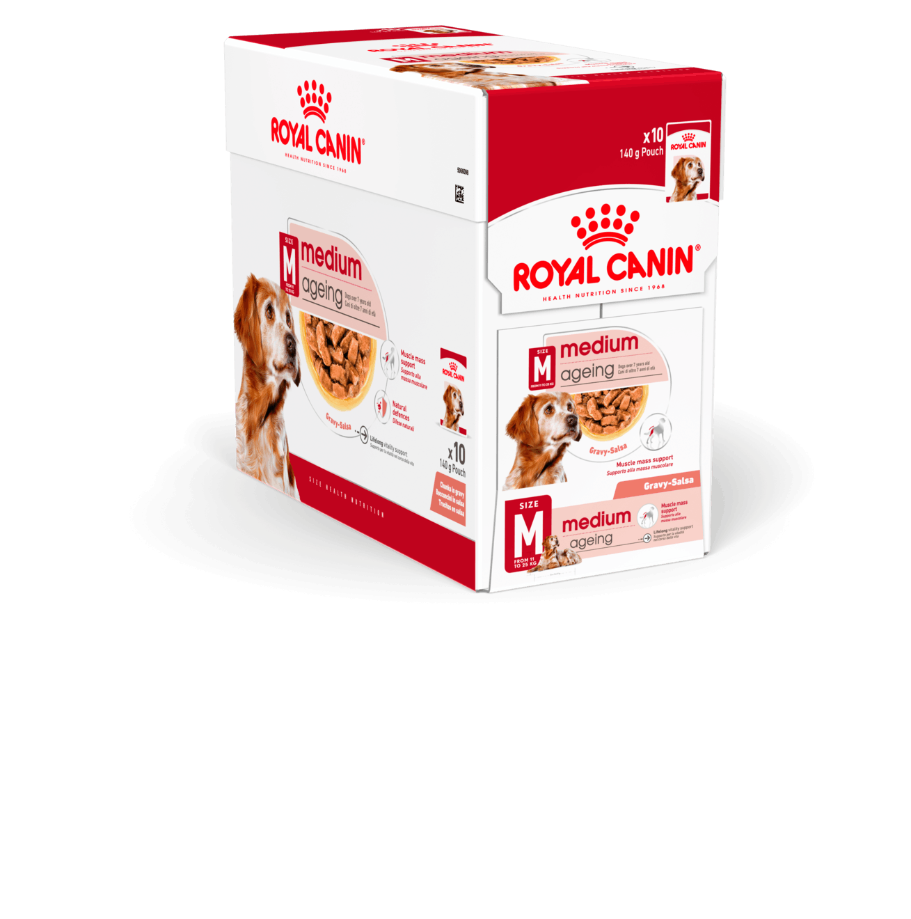 Royal Canin Medium Ageing Gravy 10x140g