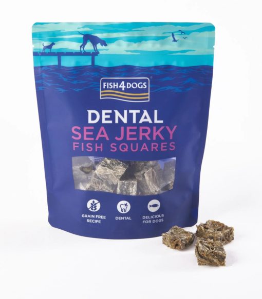 F4D Jerky Fish Squares 575 g