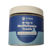 Fido 8-in1- Multivitamin Treats, 60 godbiter