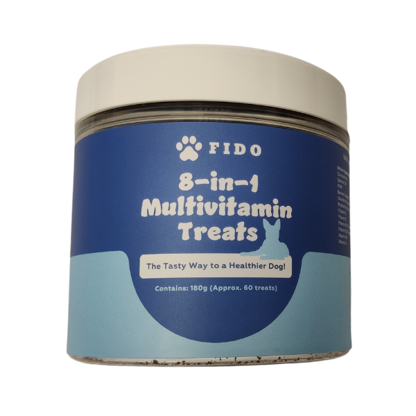 Fido 8-in1- Multivitamin Treats, 60 godbiter