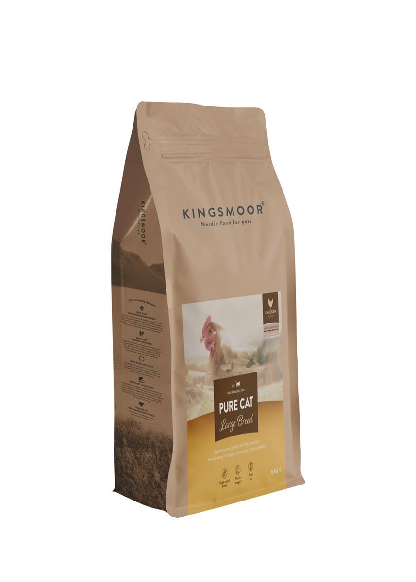 Kingsmoor PURE CHICKEN adult large cat 6 kg