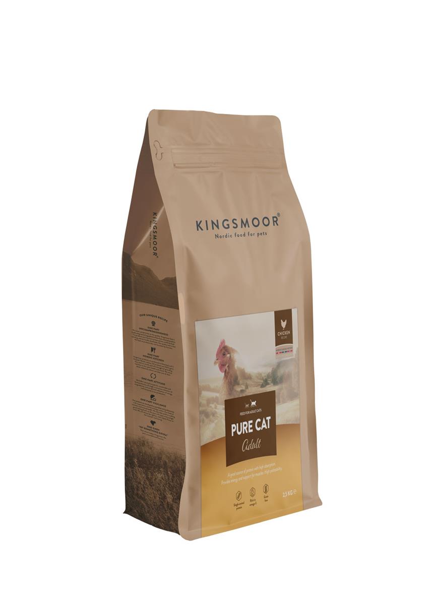 Kingsmoor PURE CHICKEN adult cat 2,5 kg