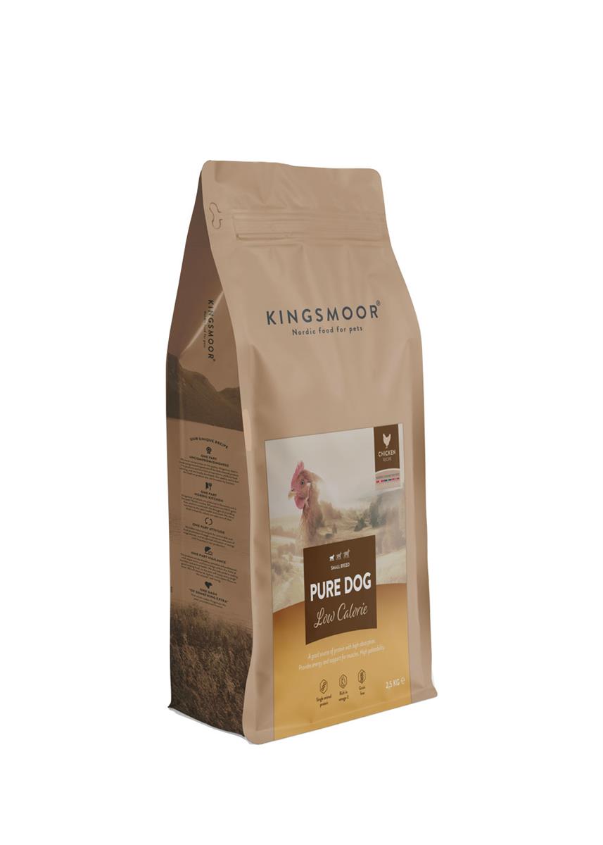 Kingsmoor PURE CHICKEN Low Calorie small dog  2,5 kg