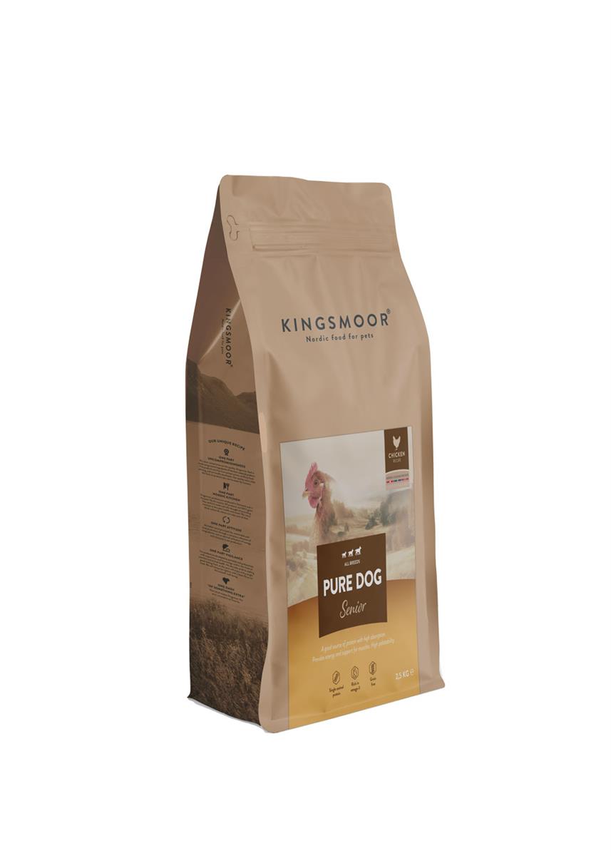 Kingsmoor PURE CHICKEN Senior all breeds 2,5 kg