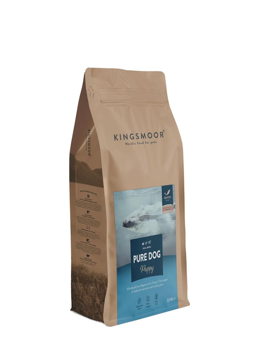 Kingsmoor PURE SEAFISH puppy small dog 2,5 kg