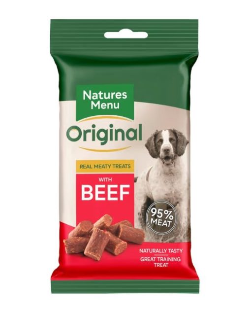 Natures Menu Snacks Hund Biff 60g