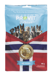 PROVIT Go`biten Hund Frysetørket Sei 50g