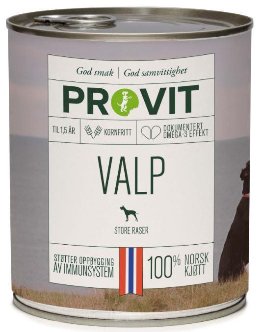 PROVIT Valp store raser 800g