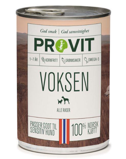 PROVIT Våtfôr til Voksen Hund 400g