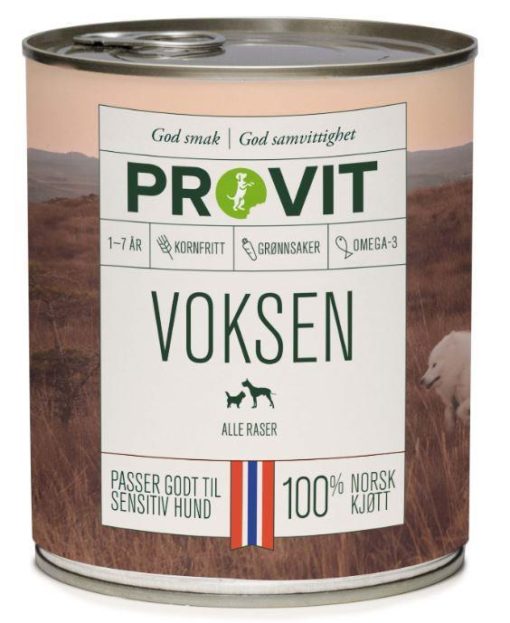 PROVIT Våtfôr til Voksen Hund 800g