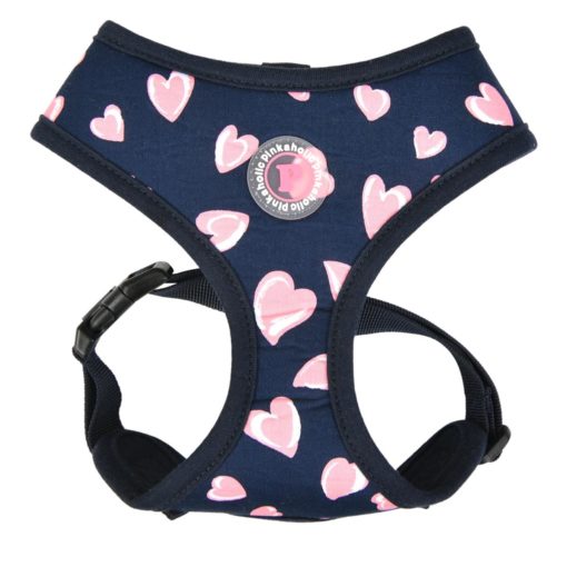 Puppia Pinkaholic Loveday Harness Blå A | Flere størrelser