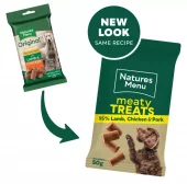 Natures Menu Snacks Hund Lam & Kylling 60g