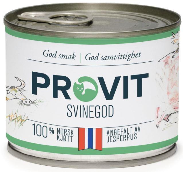 PROVIT våtfôr Katt Svinegod 185 g