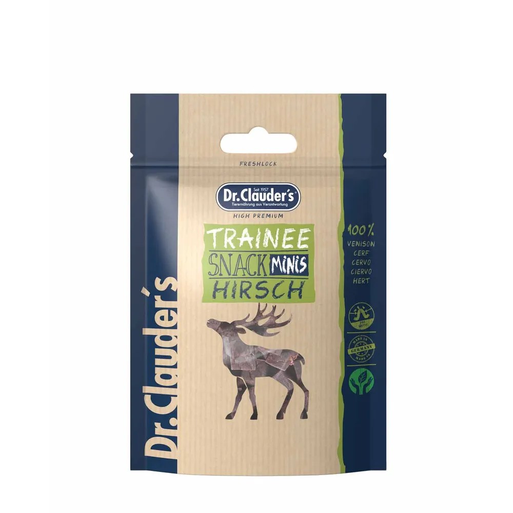 Dr. Clauder Trainee Dog Snack Mini Venison 50g