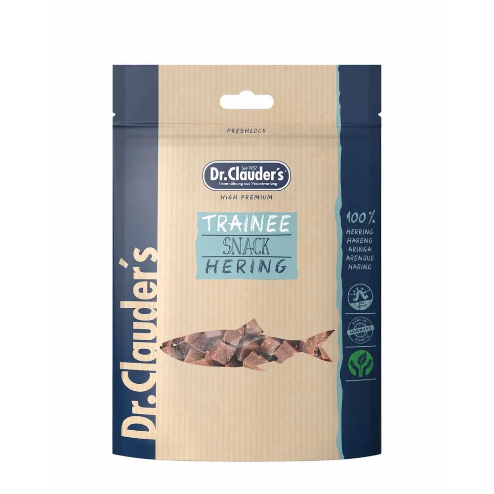 Dr. Clauder Trainee Dog Snack Medium Herring 80g