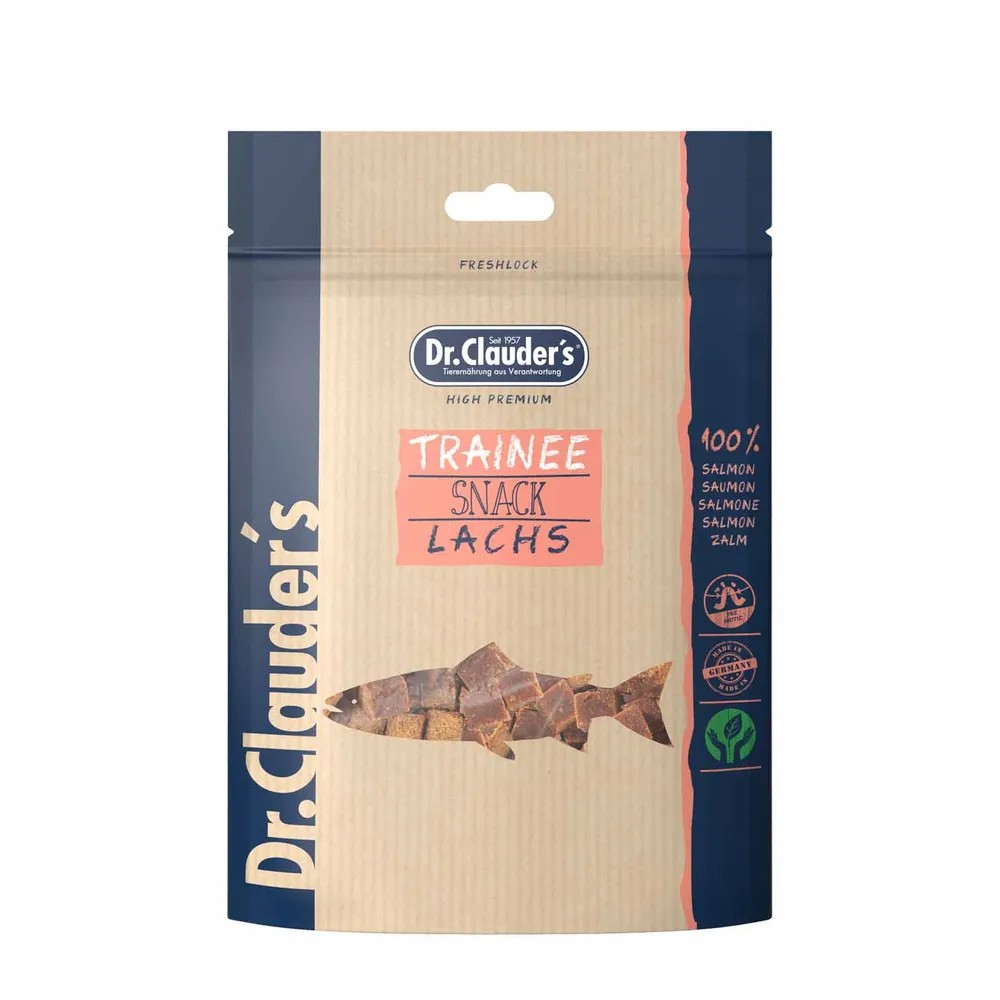 Dr. Clauder Trainee Dog Snack Medium Salmon 80g