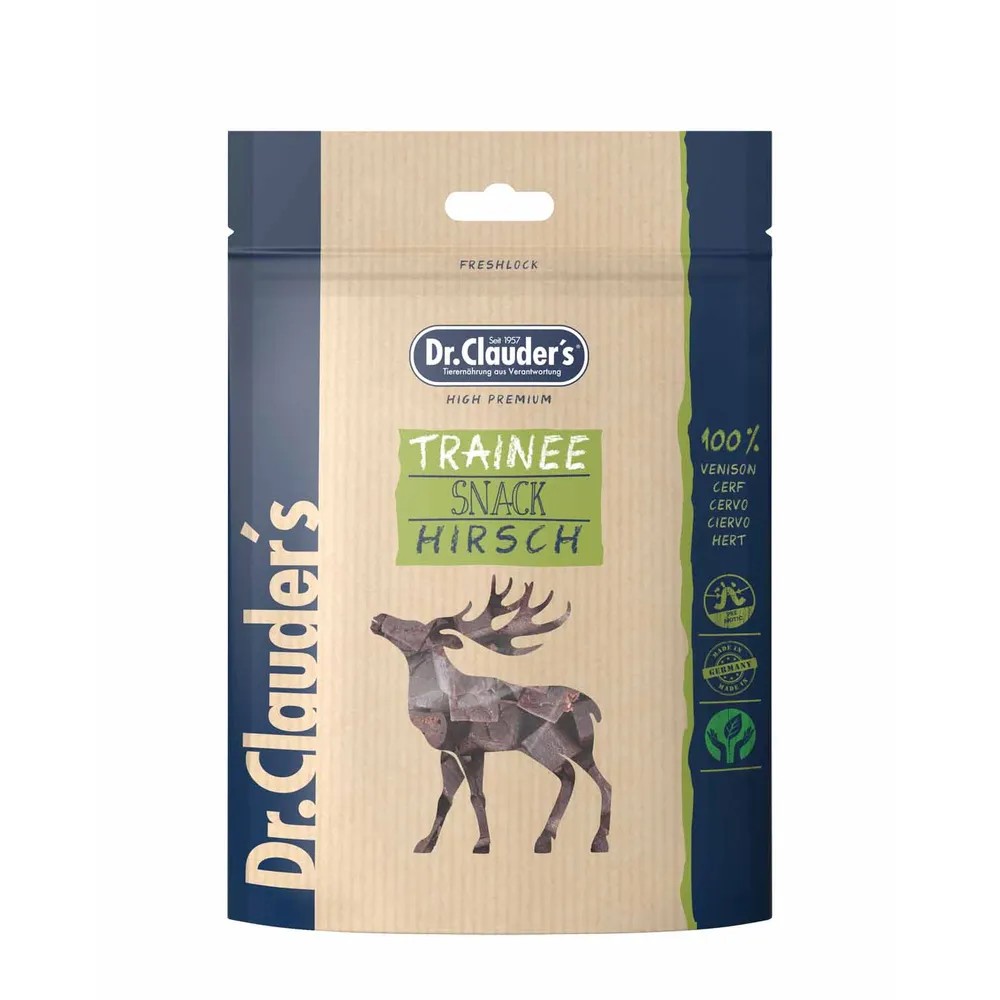 Dr. Clauder Trainee Dog Snack Medium Venison 80g