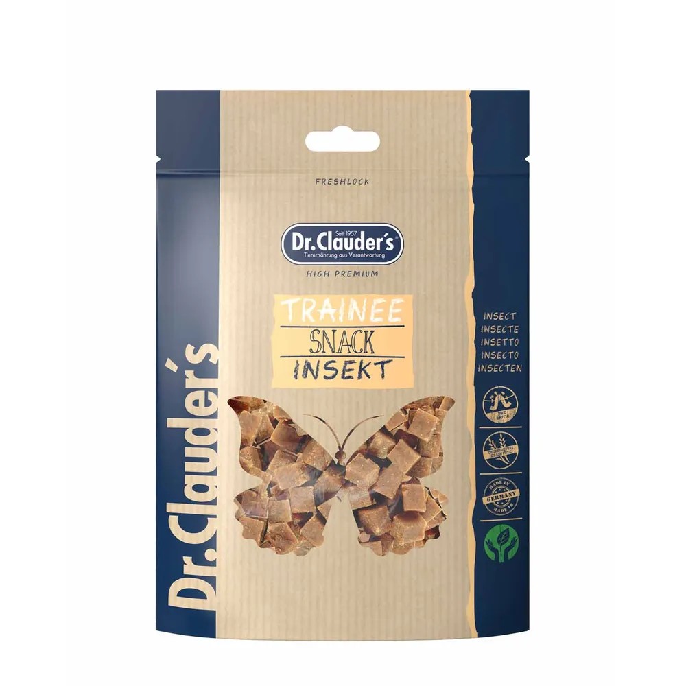 Dr. Clauder Trainee Dog Snack Medium Insect 80g