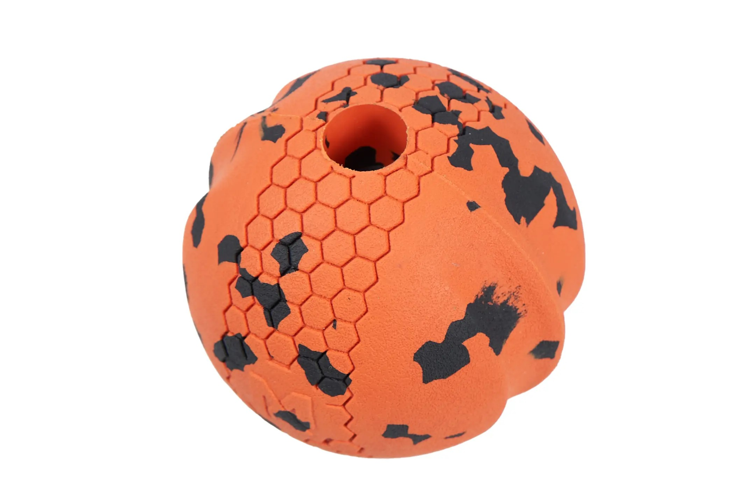 Non-Stop Dog ball Orange/Black 70X70 mm
