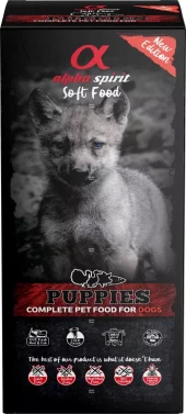 Alpha Spirit Multi komplett hundefôr/godbiter Semi-moist, Puppy 9 kg.