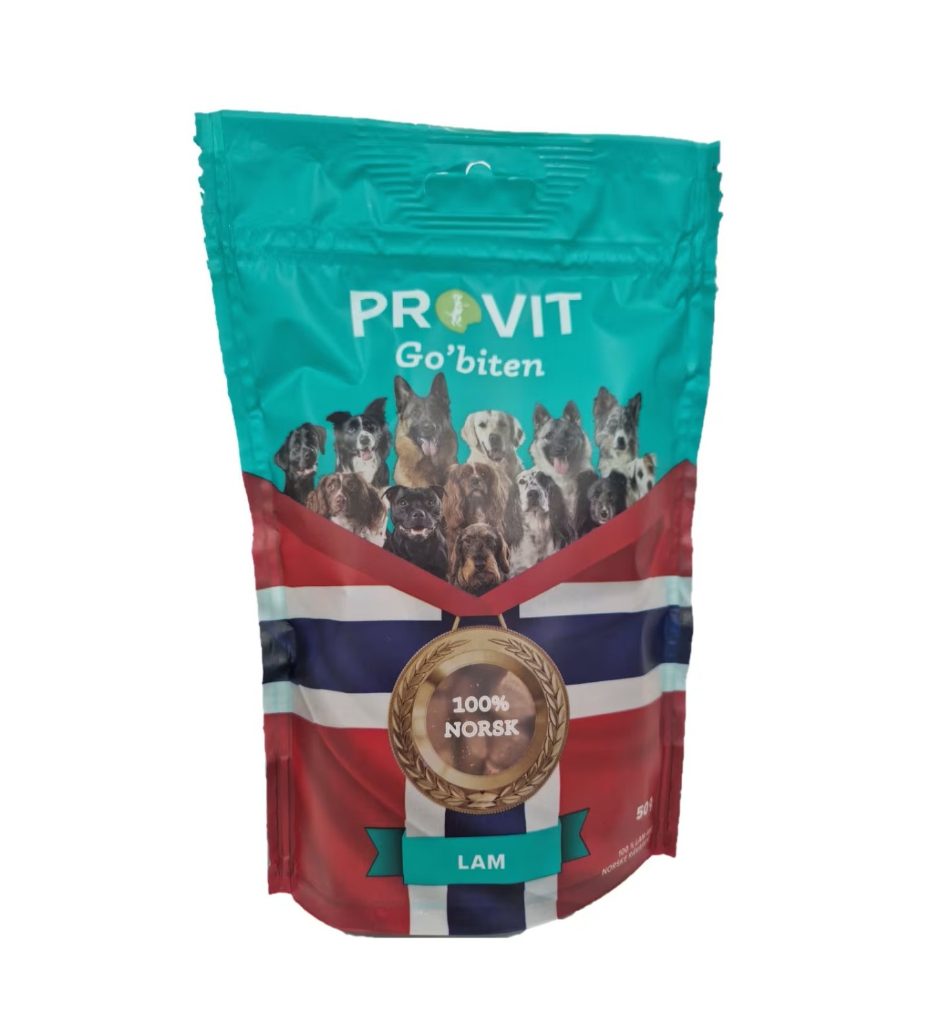 PROVIT Go`biten Hund Frysetørket Lam 50g