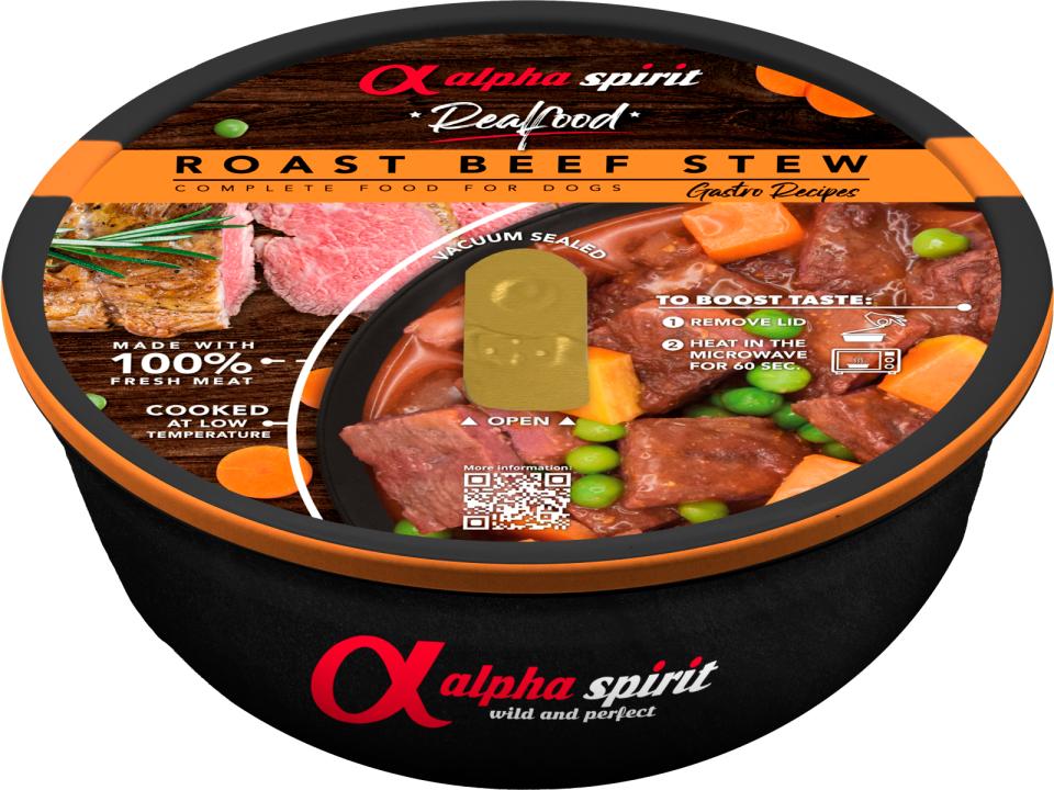 Alpha Spirit Real Food (storfekjøtt) 280 g