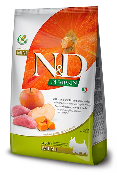 Farmina Dog Pumpkin Wild Boar & Apple Adult Mini 2,5 kg